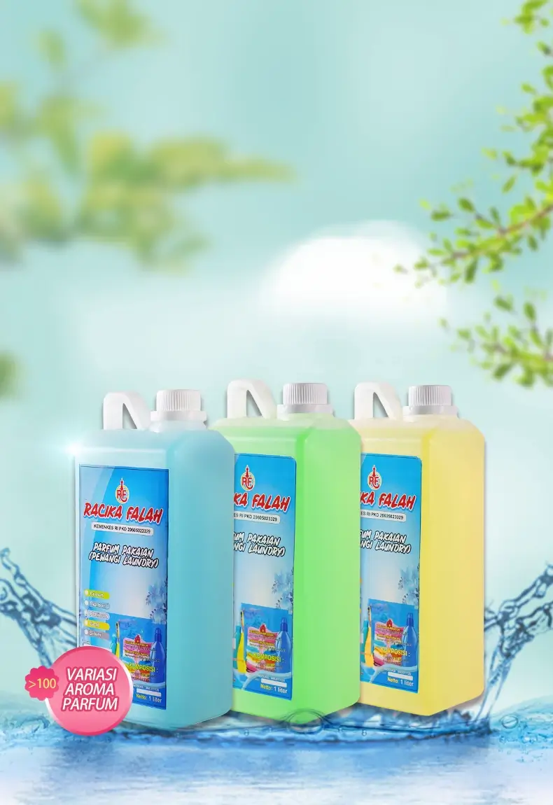 Produk pewangi laundry Racika Falah